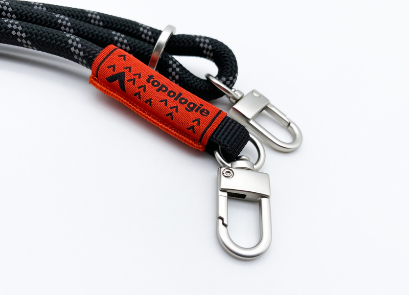 Topologie（トポロジー） 8mm ロープ ストラップの全容